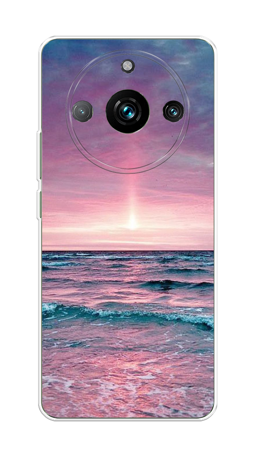 

Чехол на Realme 11 Pro "Восход 3", Розовый;голубой, 2514250-2