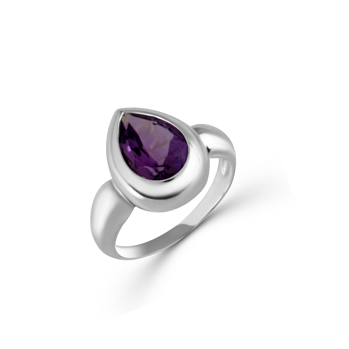 

Кольцо из серебра р. 18 Balex Jewellery 1700451012, аметист, 1700451012