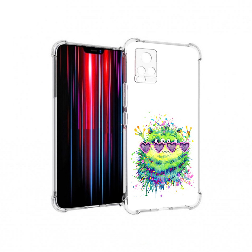 

Чехол MyPads Tocco для Vivo V20 PRO Пушистый персонаж (PT226964.386.142), Прозрачный, Tocco