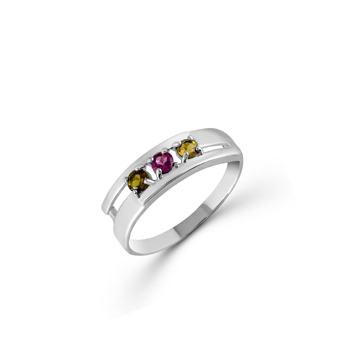 

Кольцо из серебра р. 18 Balex Jewellery 1704114010, турмалин, 1704114010