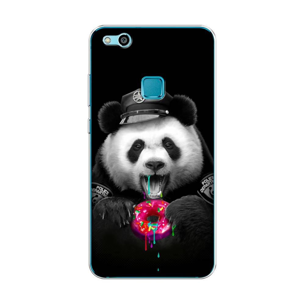 

Чехол Awog на Huawei P10 Lite "Панда police", Разноцветный, 61350-2