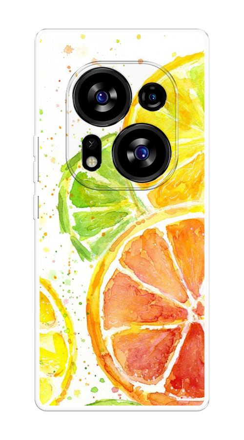 

Чехол на Tecno Phantom X2/X2 Pro "Цитрусовые", Белый;желтый;красный;зеленый, 303250-1