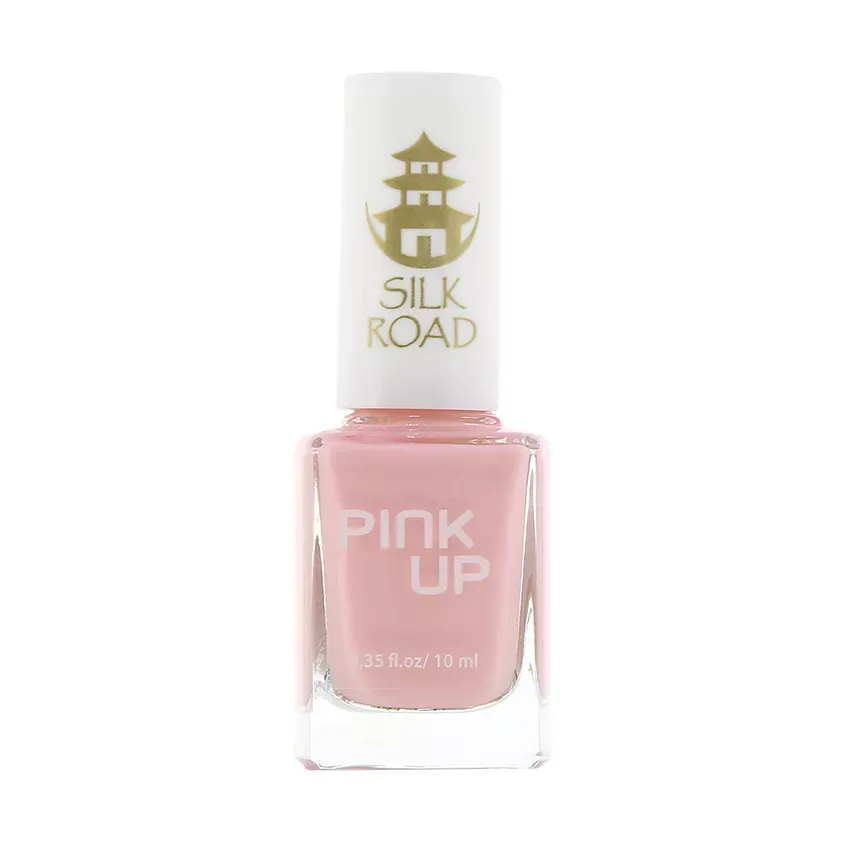 

Лак для ногтей Pink Up limited silk road тон 14 10 мл, Розовый