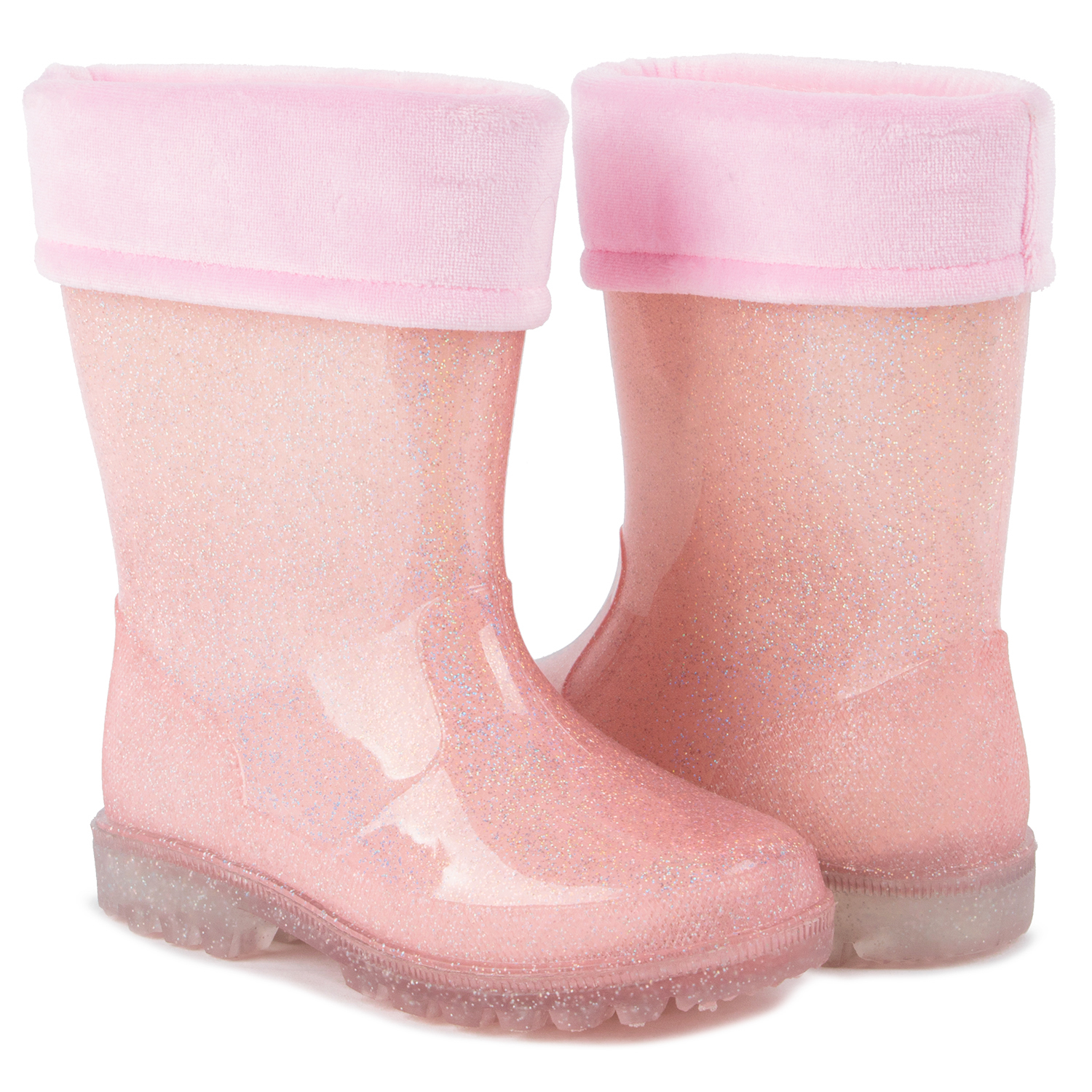 фото Резиновые сапоги для детей kidix jds21-3 pink розовый 33