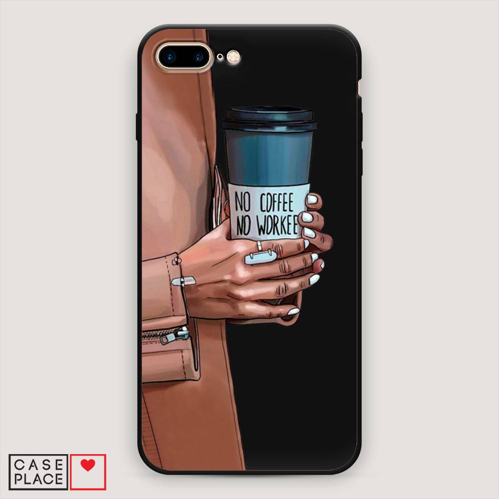 

Чехол Awog на Apple iPhone 7 Plus / Айфон 7 Plus "No coffee", Разноцветный, 10752-1