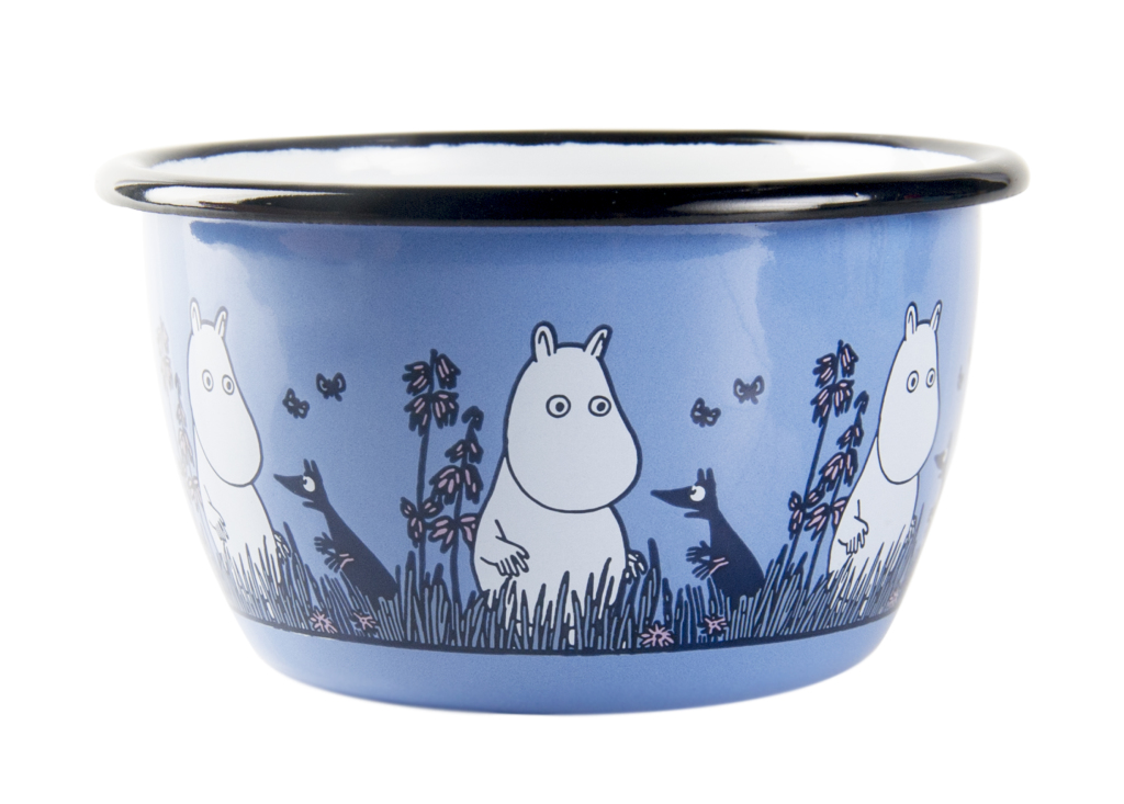 

Пиала эмалированная Moomin Muurla Friends 300 мл, голубая, 1713-030-12
