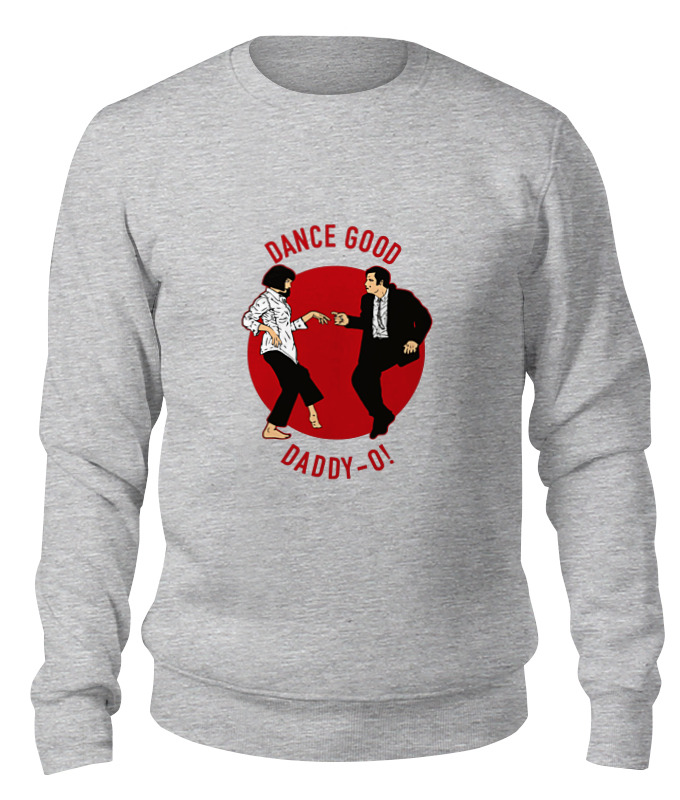 

Свитшот Printio Dance good (pulp fiction) серый 2XL, Dance good (pulp fiction)