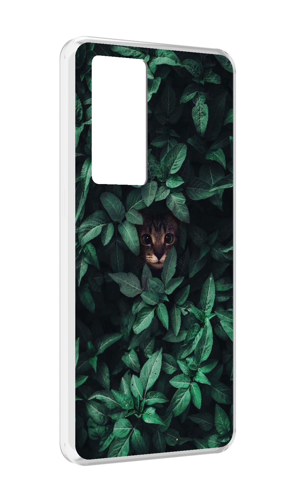 

Чехол MyPads котенок в листьях для Realme GT Master Explorer Edition, Прозрачный, Tocco