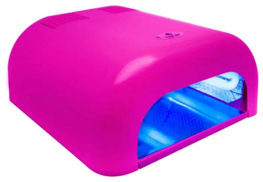 УФ лампа 36 W Tunnel Econom, розовая 10178 лампа planet nails led uv 12 w device белая 10206