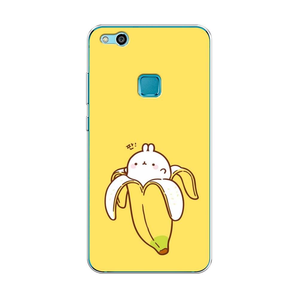 

Чехол Awog на Huawei P10 Lite "Зайчик-бананчик", Разноцветный, 61350-2