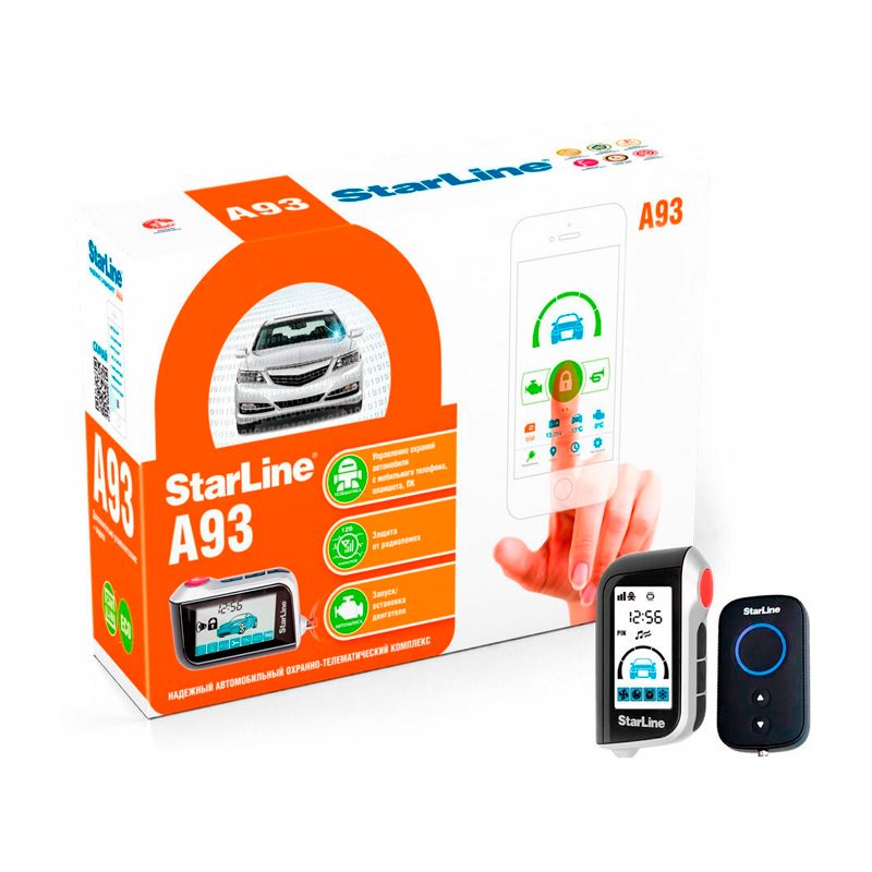 

Сигнализация с автозапуском STAR LINE A93