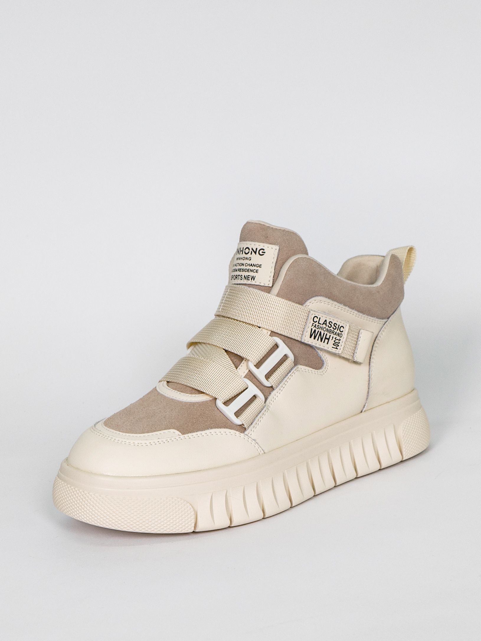 

Ботинки женские COVANI LCS24-BWLM3-092B бежевые 40 RU, Бежевый, LCS24-BWLM3-092B