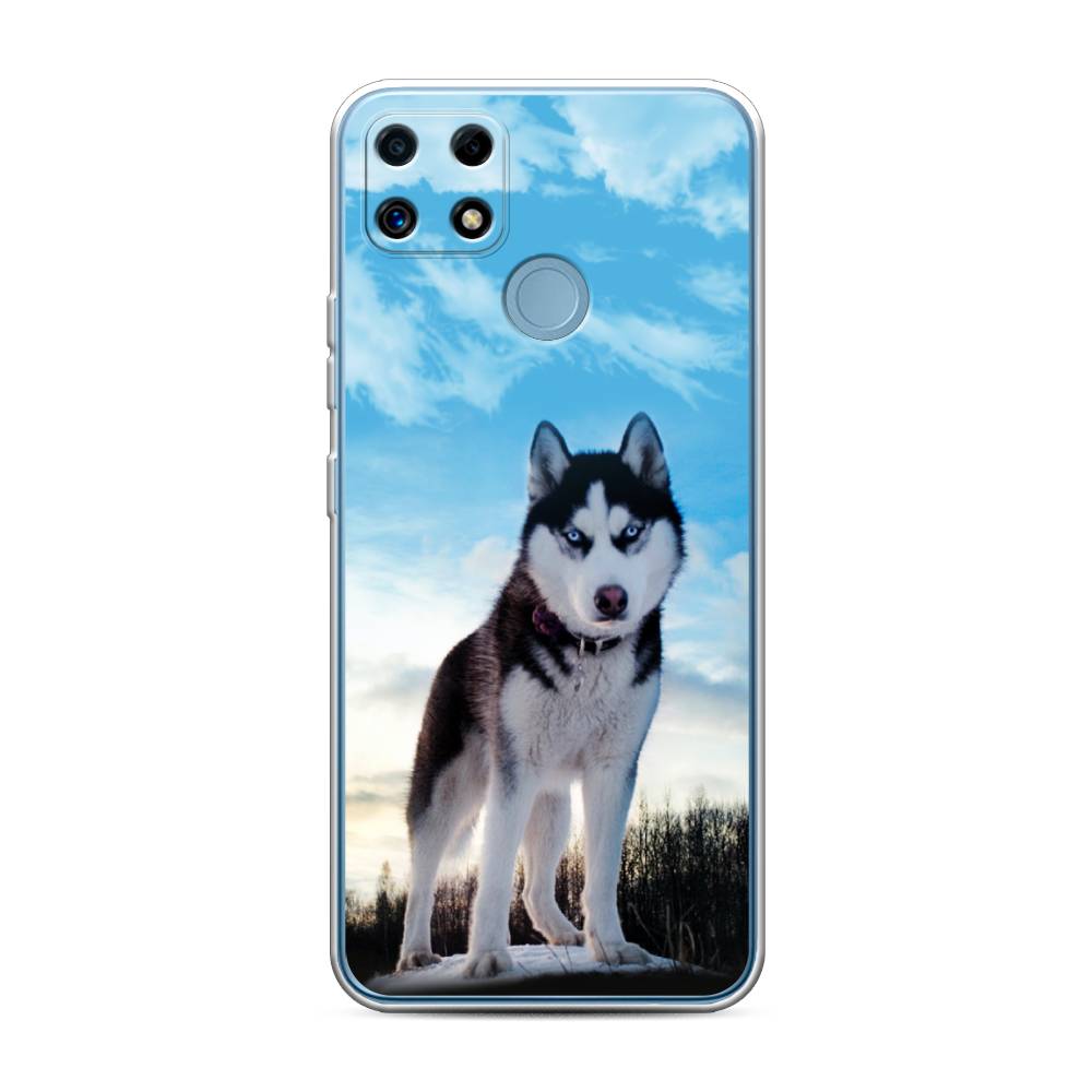 

Чехол Awog на Realme C25 "Хаски 3", Разноцветный, 256950-2