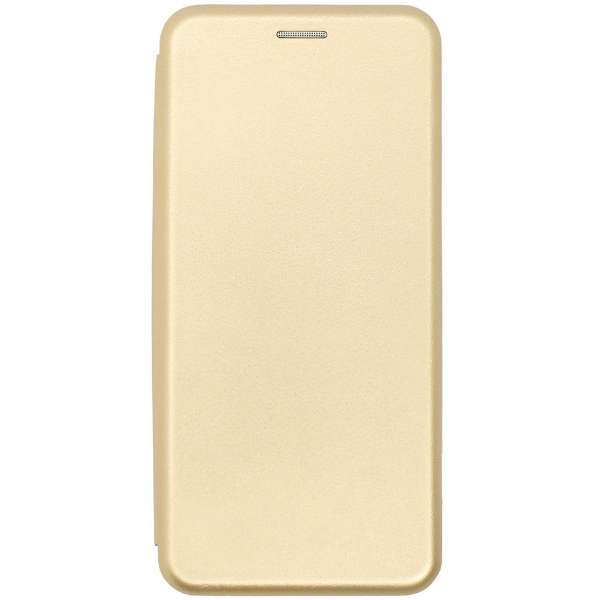 фото Чехол книжка для xiaomi redmi 9a red line unit золотой