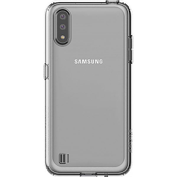 Силиконовый чехол для Samsung Galaxy M01 Araree M Cover GP-FPM015KDATR Прозрачный