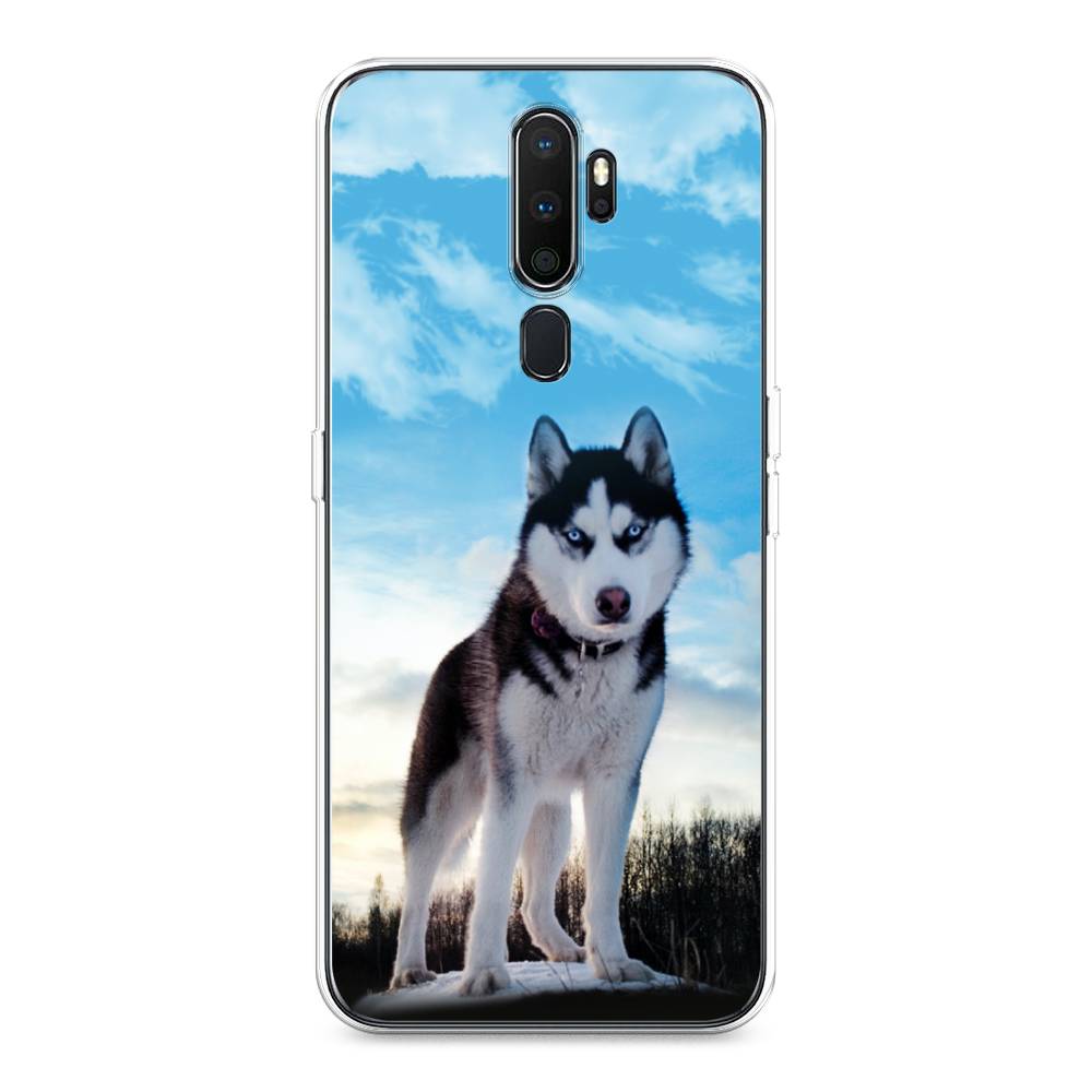 

Чехол Awog на Oppo A5 (2020) "Хаски 3", Разноцветный, 251350-2