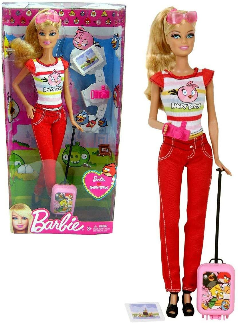 

Кукла Barbie Loves Angry Birds Y8722