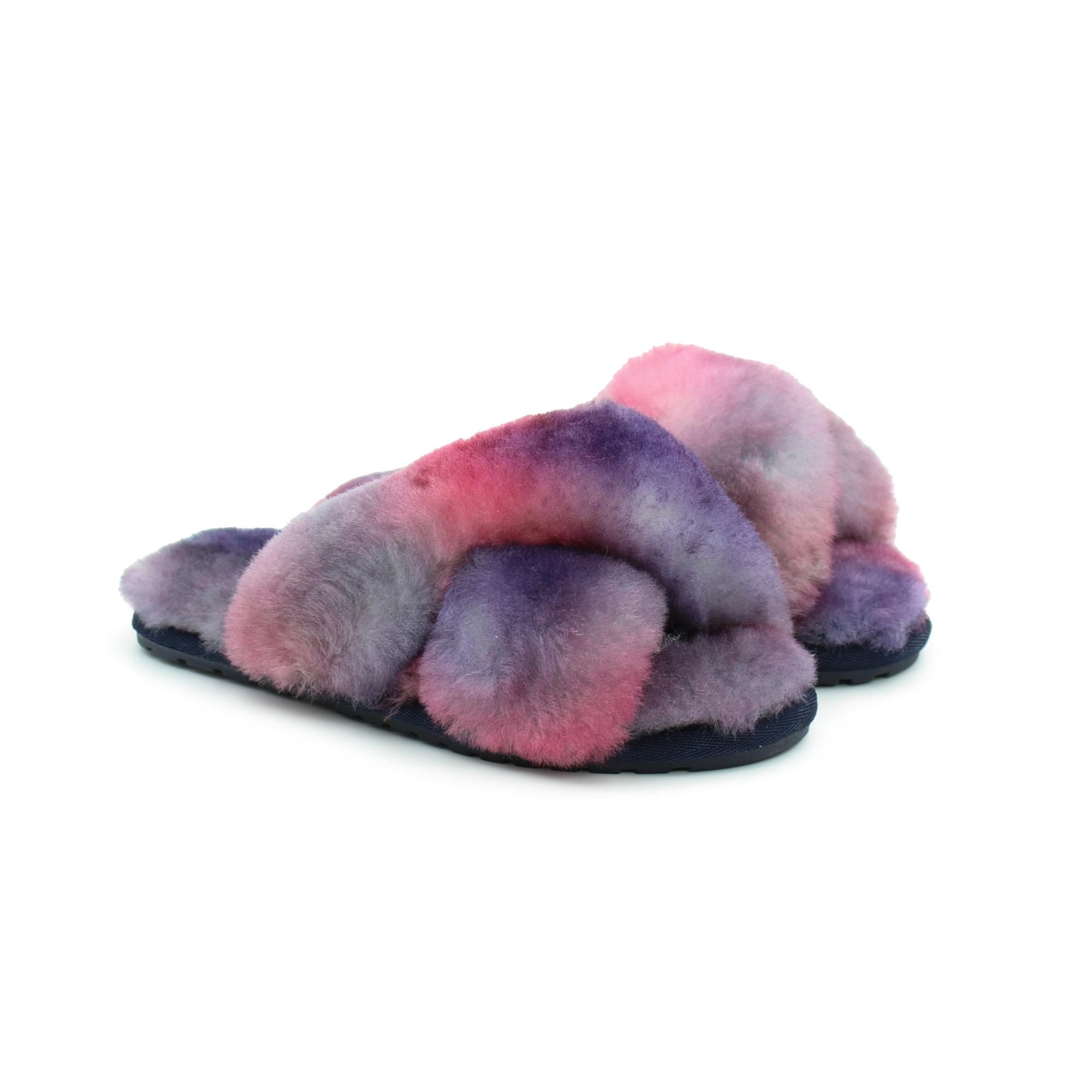 

Тапочки EMU Australia Mayberry Tie Dye Teens T12630 цв. фиолетовый р. 38, Mayberry Tie Dye Teens T12630