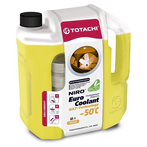 

Охлаждающая Жидкость Niro Euro Coolant Oat - Technology-50 C, 2л TOTACHI 4589904924101