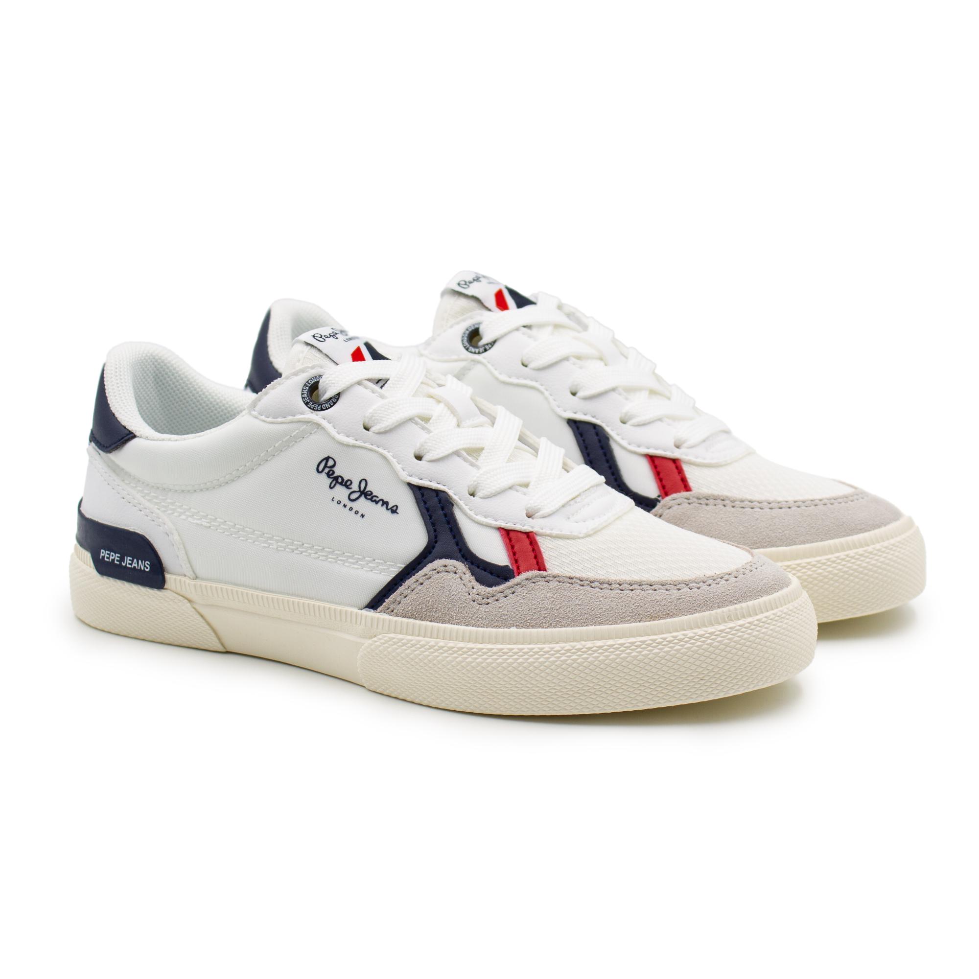 

Кеды Pepe Jeans London KENTON BRITT BOY SS22 PBS30512 цв. белый р. 36, KENTON BRITT BOY SS22 PBS30512