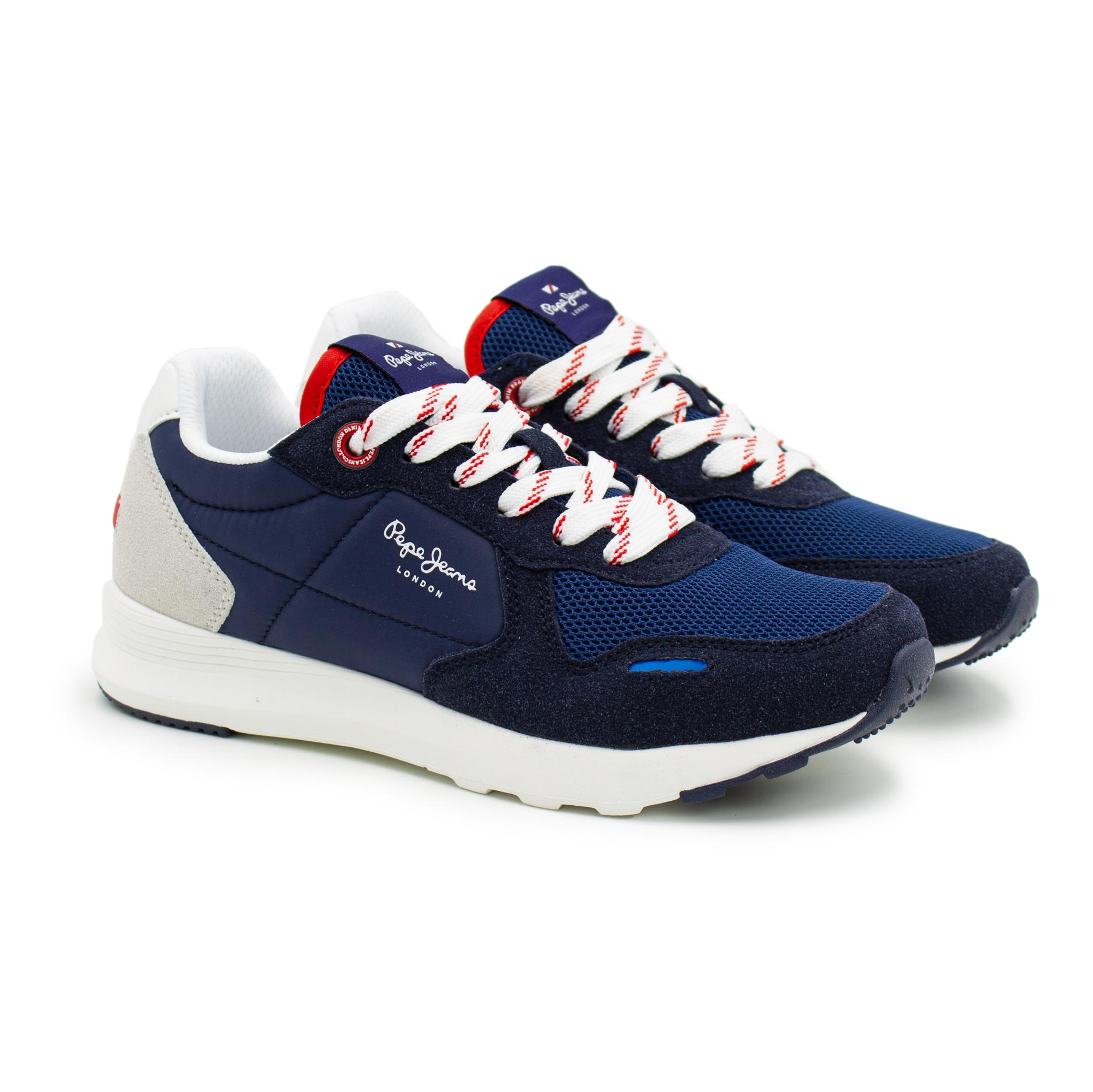 

Кроссовки Pepe Jeans London YORK BASIC BOY SS22 PBS30515 цв. синий р. 35, YORK BASIC BOY SS22 PBS30515