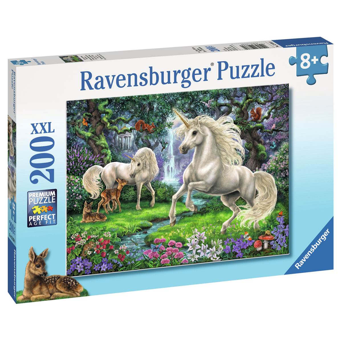 

Пазл XXL Ravensburger Сад единорогов, 200 деталей, Сад единорогов