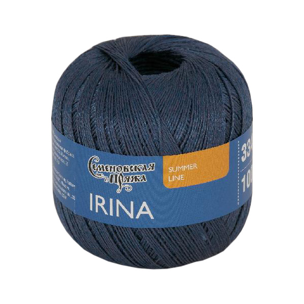

Пряжа Семеновская пряжа Irina (647), маринго, 5 шт. по 100 г