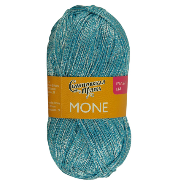 

Пряжа Семеновская пряжа Mone (31953), мадонна+В_х1, 5 шт. по 100 г
