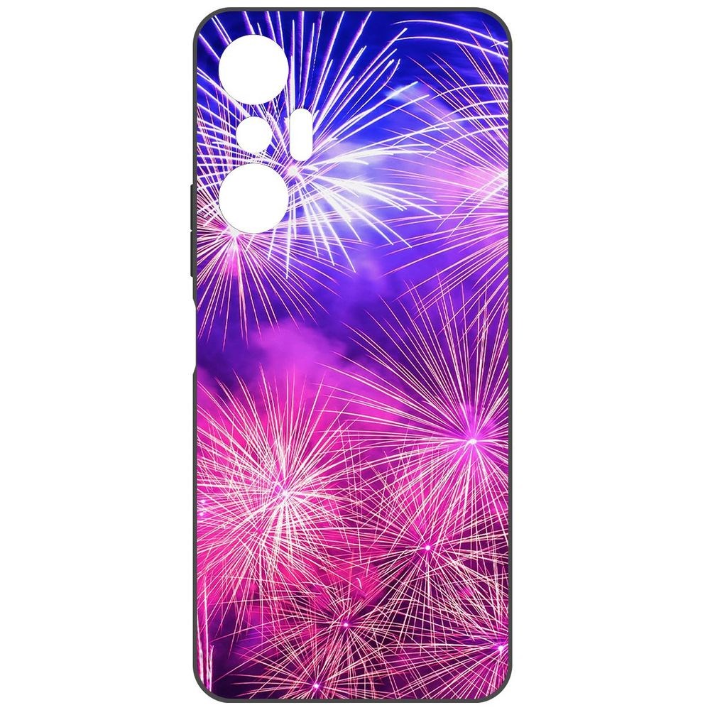 

Чехол-накладка Софт Салют для Infinix Hot 20S, Черный