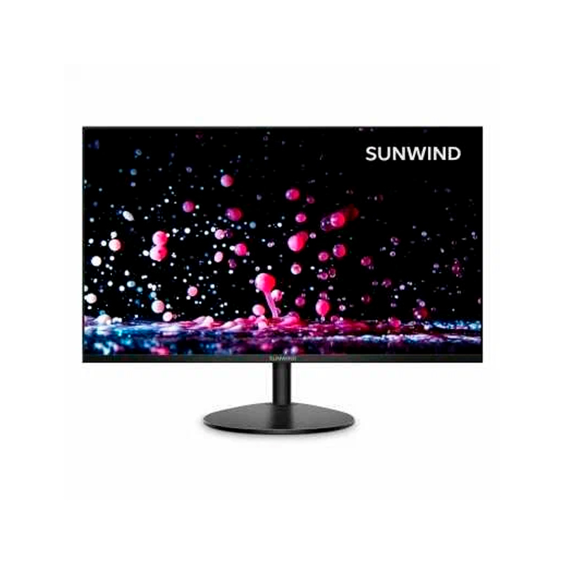 

27" монитор Sunwind SUN-M27BA102 Black 75Hz 1920x1080 VA, Черный, SUN-M27BA102