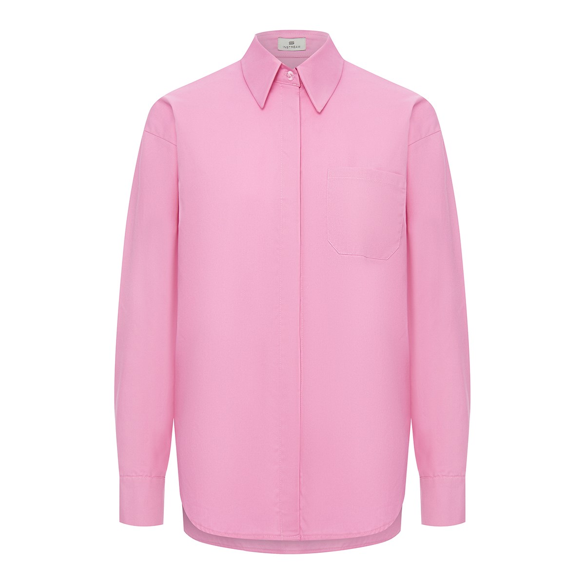 

Рубашка женская Instream 29792 розовая M/L, Розовый, 29792