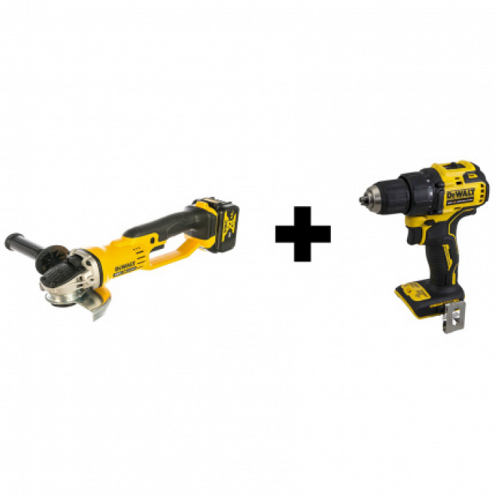 

Набор интсрументов DeWalt DCG412M2DD Машина шлифовальная DCG412M2/ Шуруповерт DCD708N, DCG412M2DD Машина шлифовальная DCG412M2/ Шуруповерт DCD708N