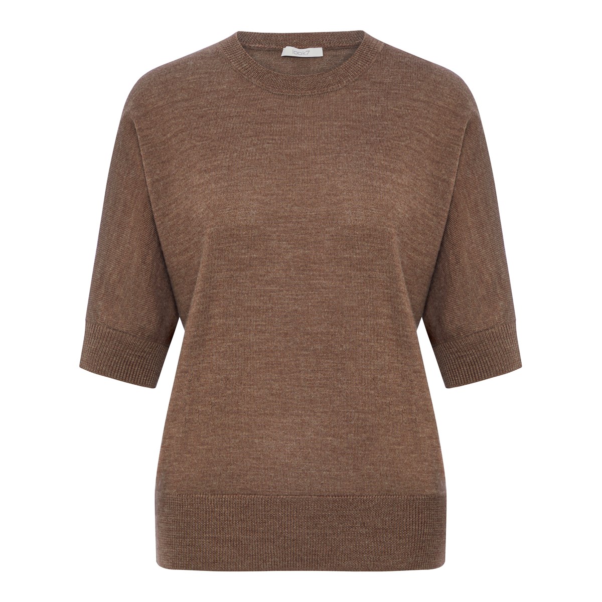 

Джемпер женский Look7 29825 коричневый S/M, 29825
