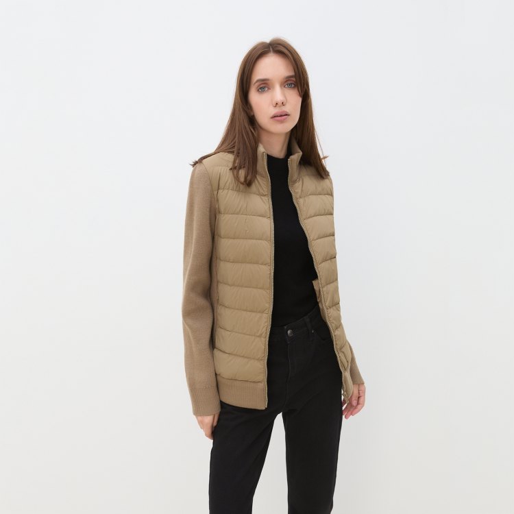 

Куртка женская Maison David MLY23-0606-1W зеленая 2XL, Зеленый, MLY23-0606-1W