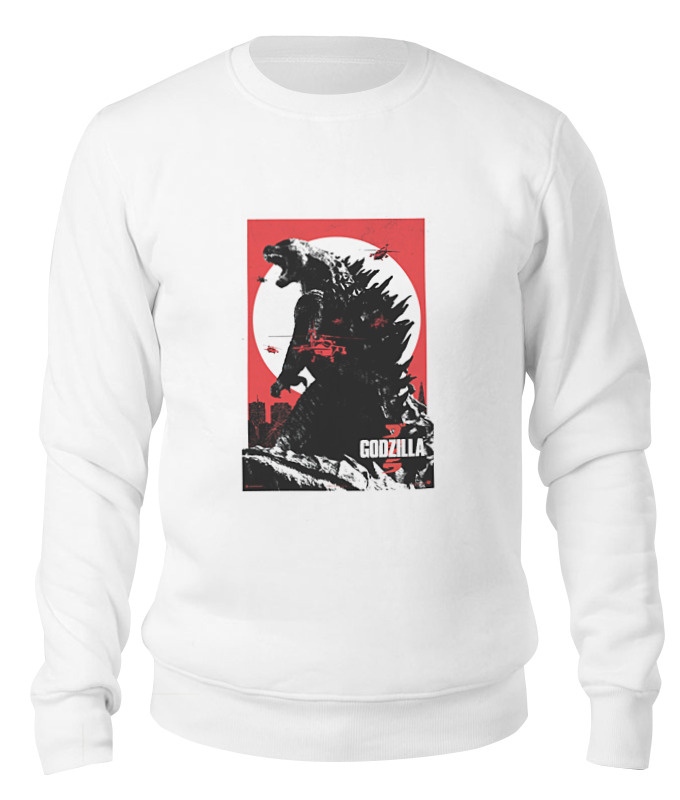 

Свитшот Printio Godzilla белый 2XL, Godzilla