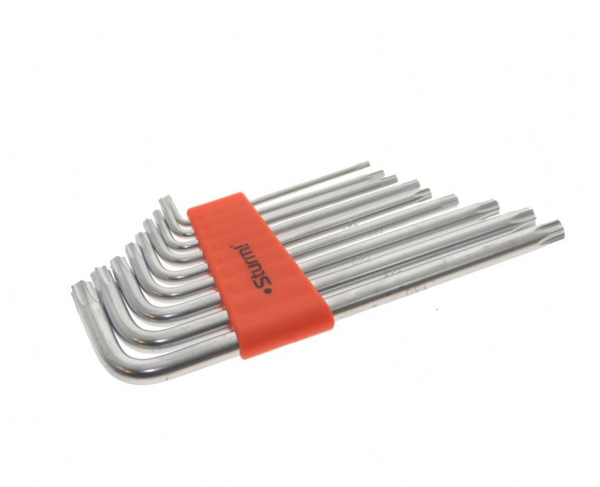 

Набор ключей TORX STURM 1045-04-9x9-TL Cr-V (9шт) (STURM)