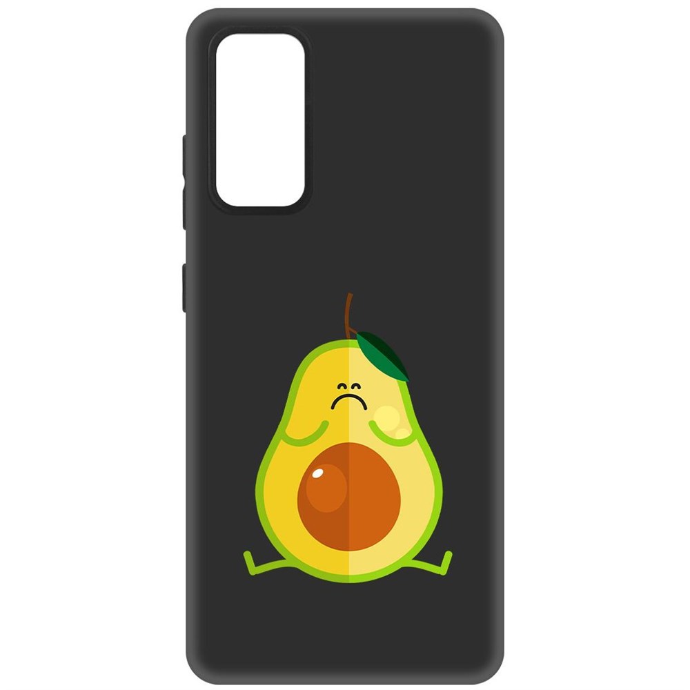 

Чехол-накладка Софт Авокадо Недовольный для Samsung Galaxy S20 FE