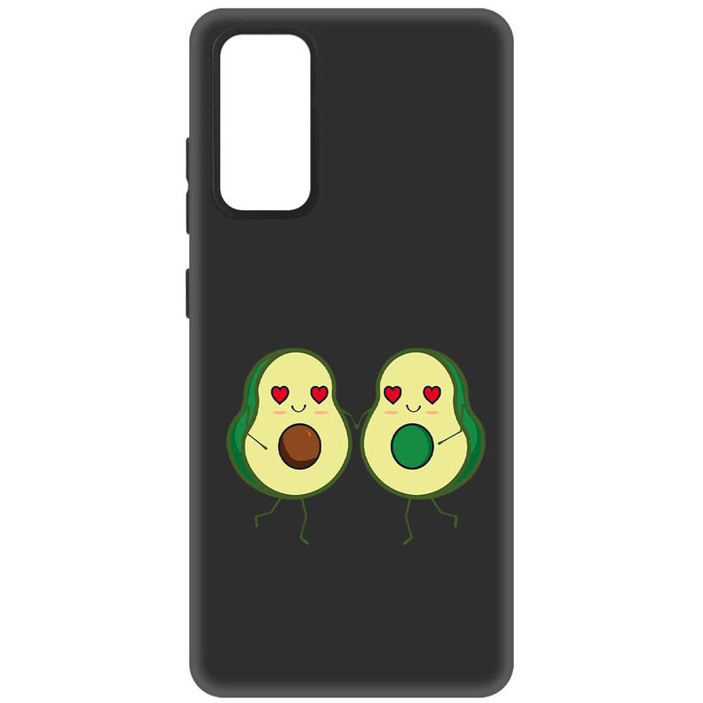 

Чехол-накладка Софт Авокадо Пара для Samsung Galaxy S20 FE, Черный