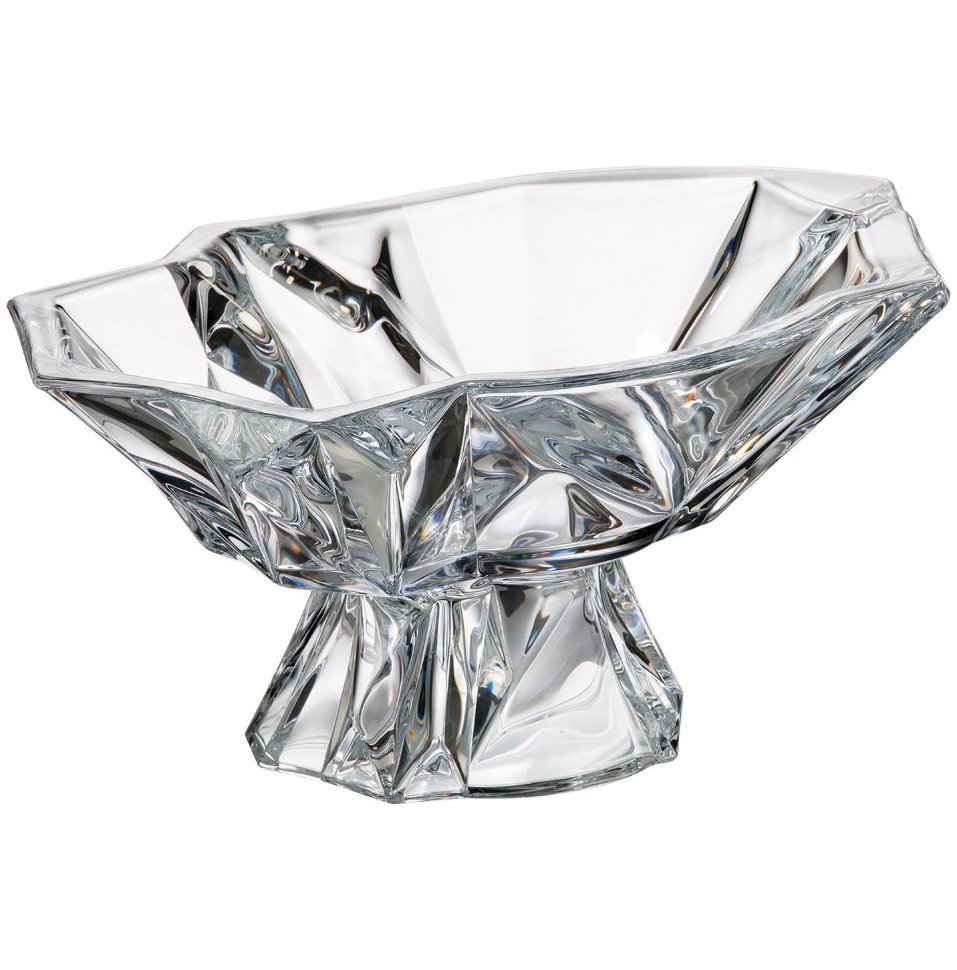 

Фруктовница 33 см Crystalite Bohemia "Англ Без декора" 139232, Прозрачный