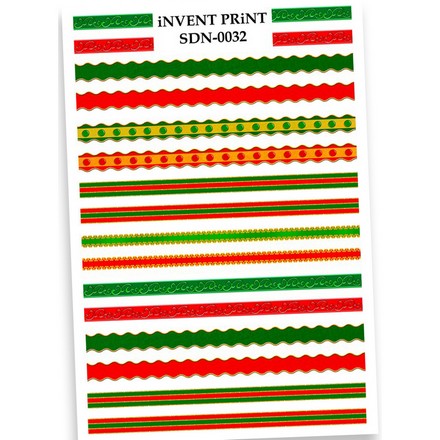 

iNVENT PRiNT, Слайдер-дизайн «Новый год. Зима. Рождество» №SDN-32, Разноцветный