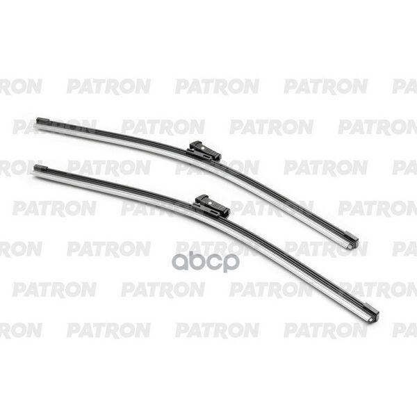 фото Щетки стеклоочистителя 55см + 46см плоская side pin opel astra 04- patron pwb5546kitop