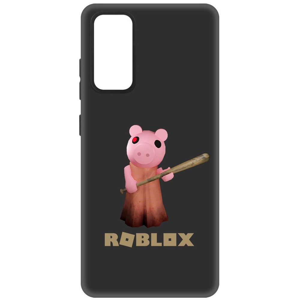 

Чехол-накладка Софт Roblox-Пигги для Samsung Galaxy S20 FE, Черный