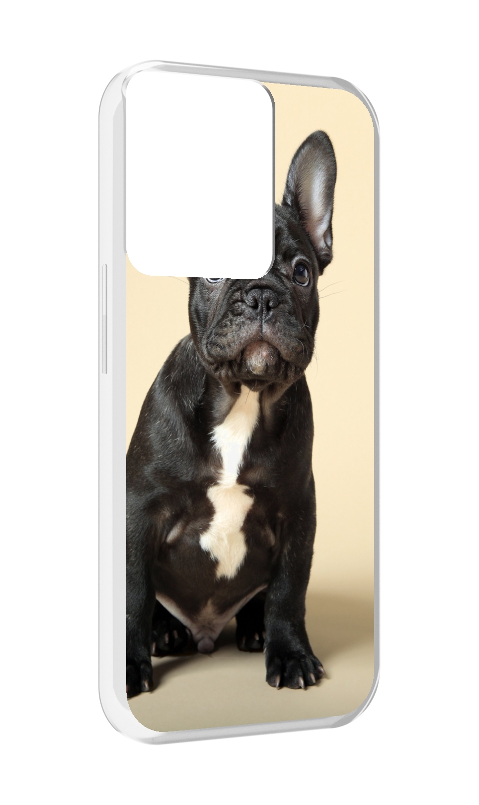 

Чехол MyPads французскии бульдог для OPPO Reno 8, Прозрачный, Tocco