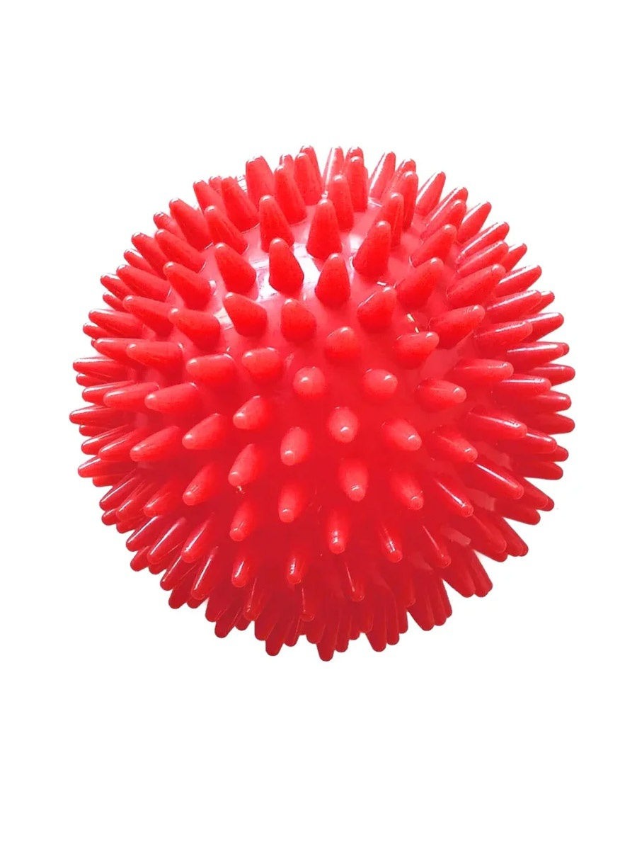 фото Мяч массажный urm b00 красный, 8,5 см