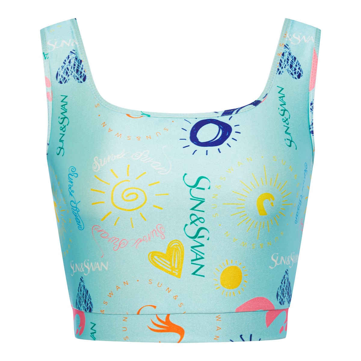 

Топ женский Sun&Swan Sport 29876 голубой XS/S, 29876