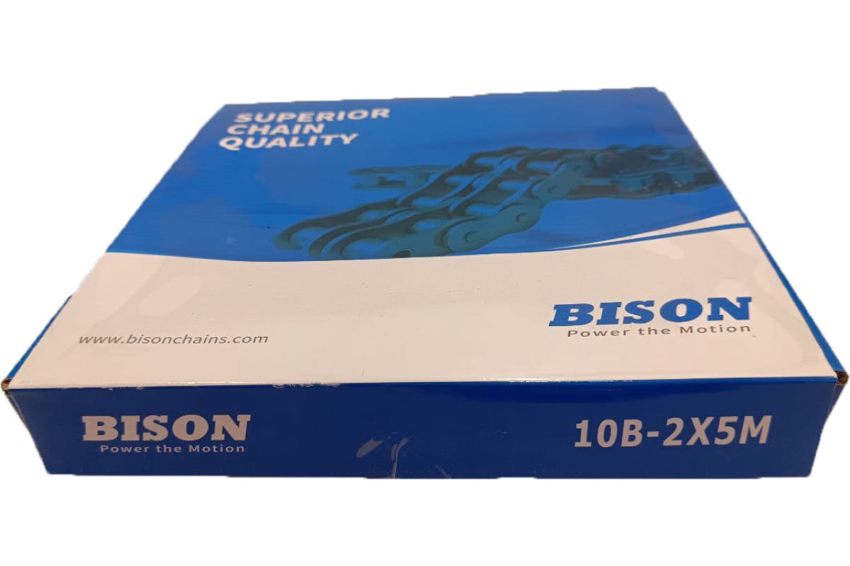 Приводная роликовая двухрядная цепь BISON 10В-2 5,017 м ТД036236