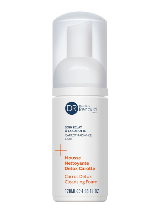 фото Dr renaud carrot пенка для умывания детокс detox cleansing foam, 120 мл