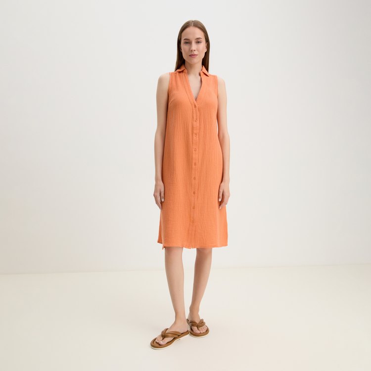 

Платье женское Maison David BLN924-1 оранжевое XL, Оранжевый, BLN924-1