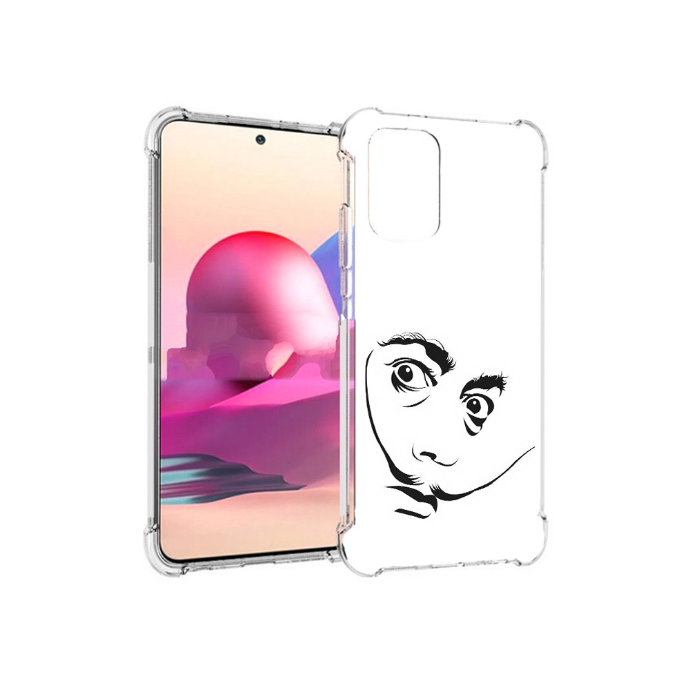 

Чехол MyPads Tocco для Xiaomi Redmi Note 10S мужчина с длинными усами (PT158704.257.487), Прозрачный, Tocco