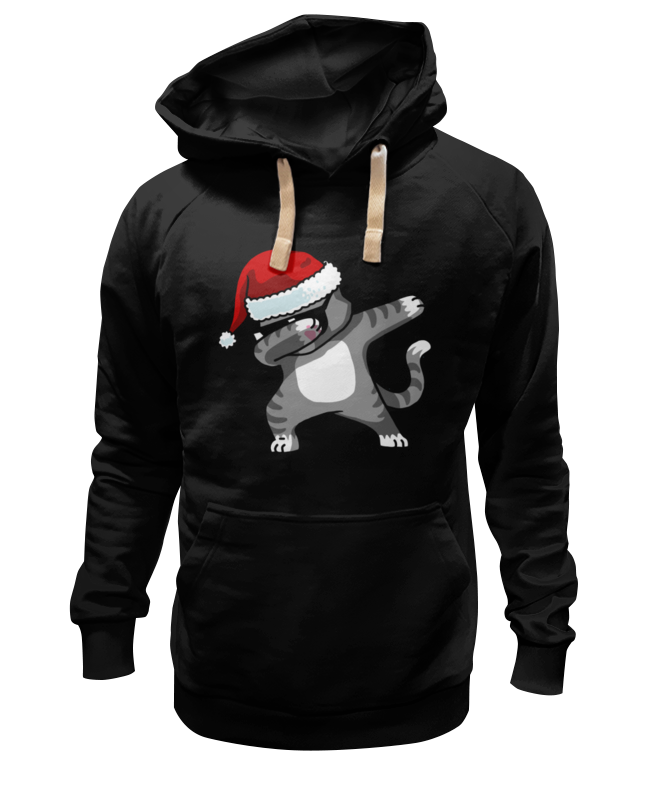 

Худи унисекс Printio Dabbing cat черный 2XL, Dabbing cat